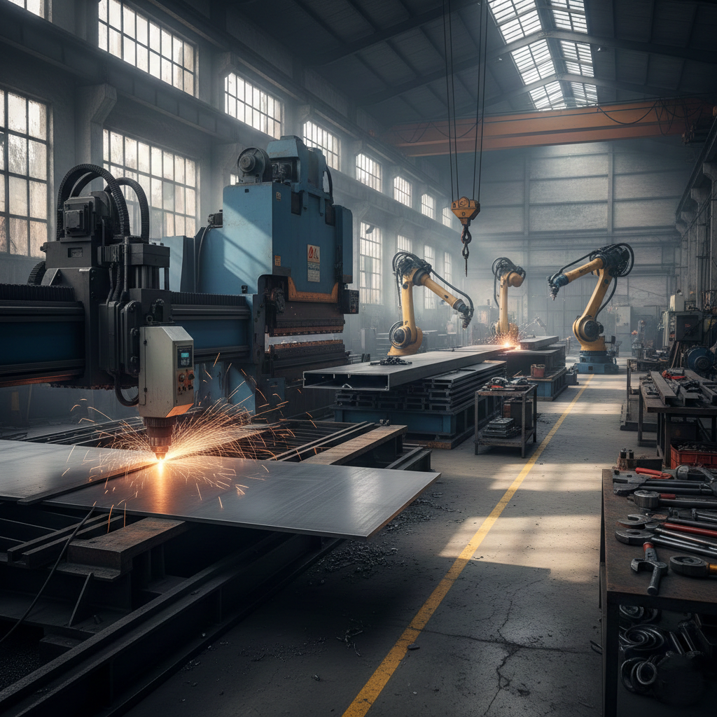 End to end steel fabrication and assembly services in Delhi by Ajanta Steel Corporation