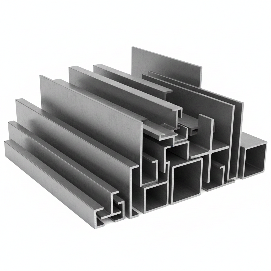 structural steel used for construction and infrastructure projects